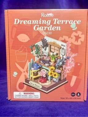 [NEW SEALED] Rolife Dreaming Terrace Garden Miniature Planting Shed
